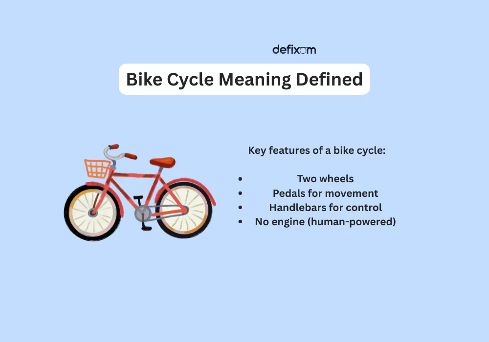 bike cycle meaning defined
