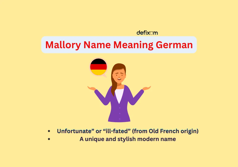 mallory name meaning german
