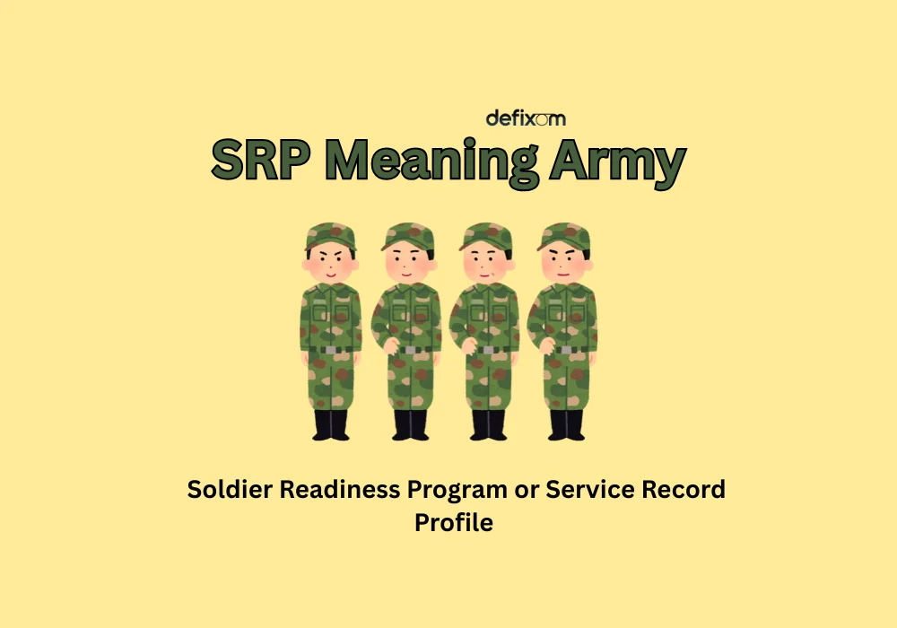 srp meaning army