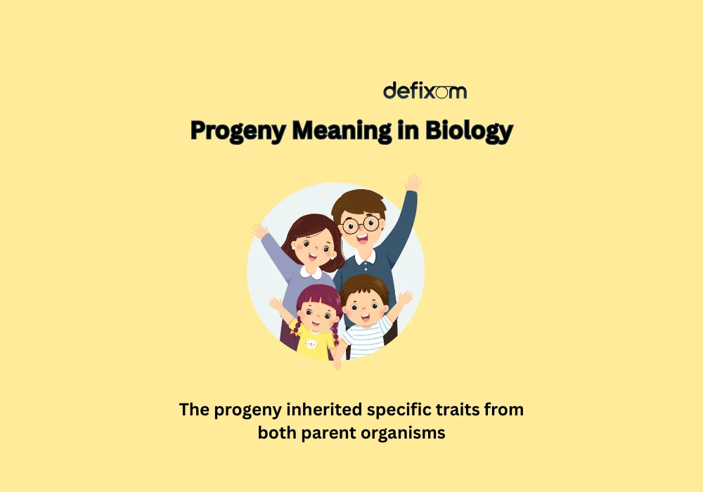 progeny meaning in biology