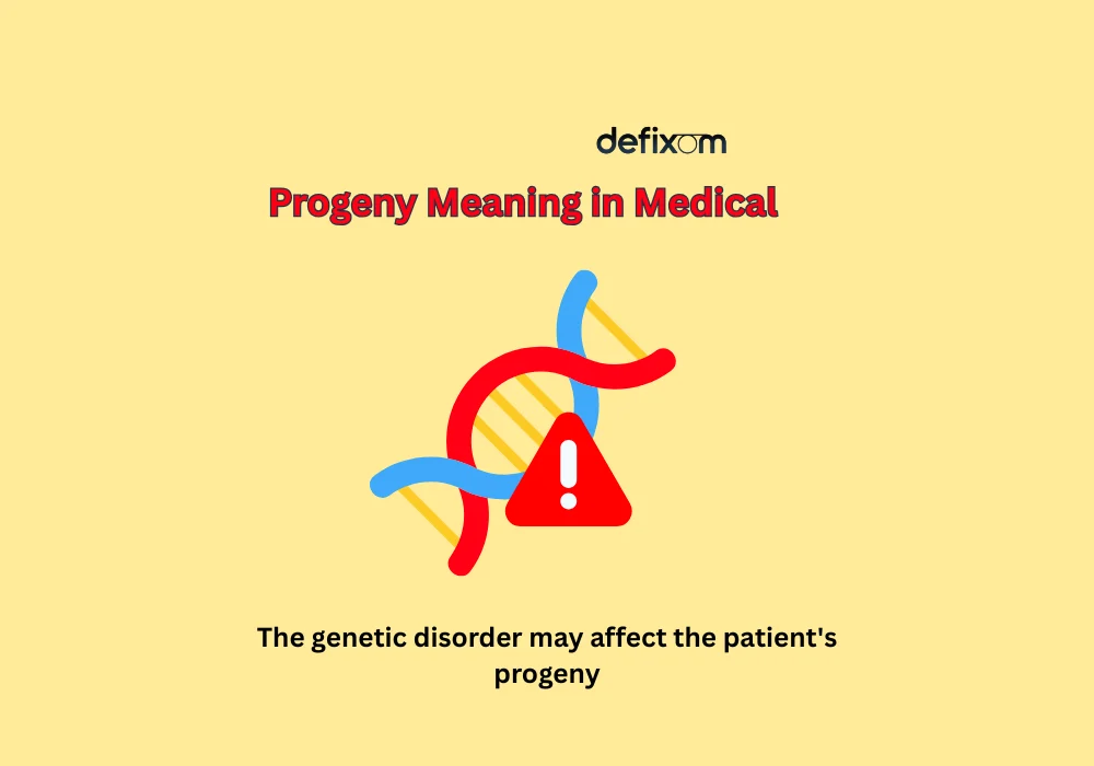 progeny meaning in medical