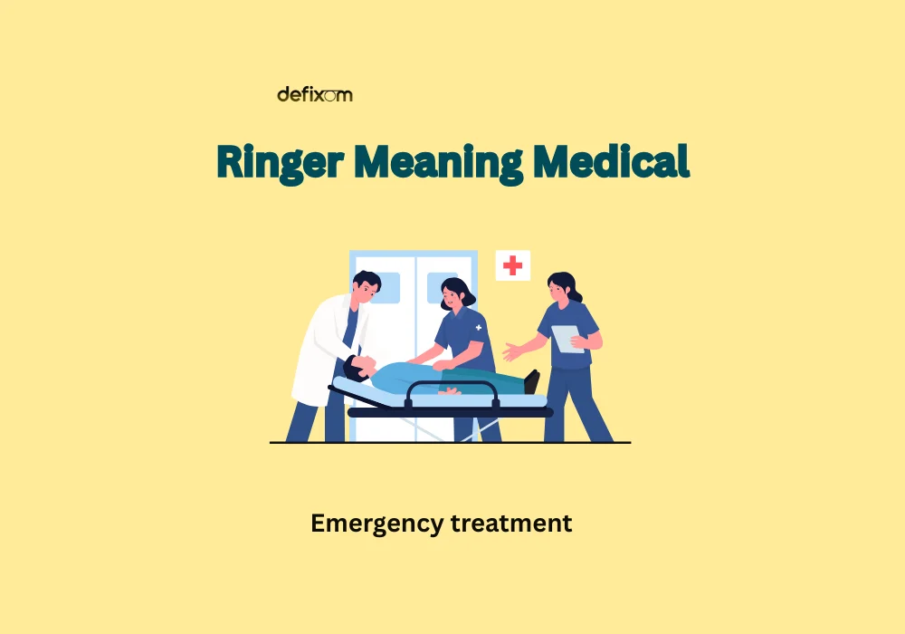 ringer meaning medical