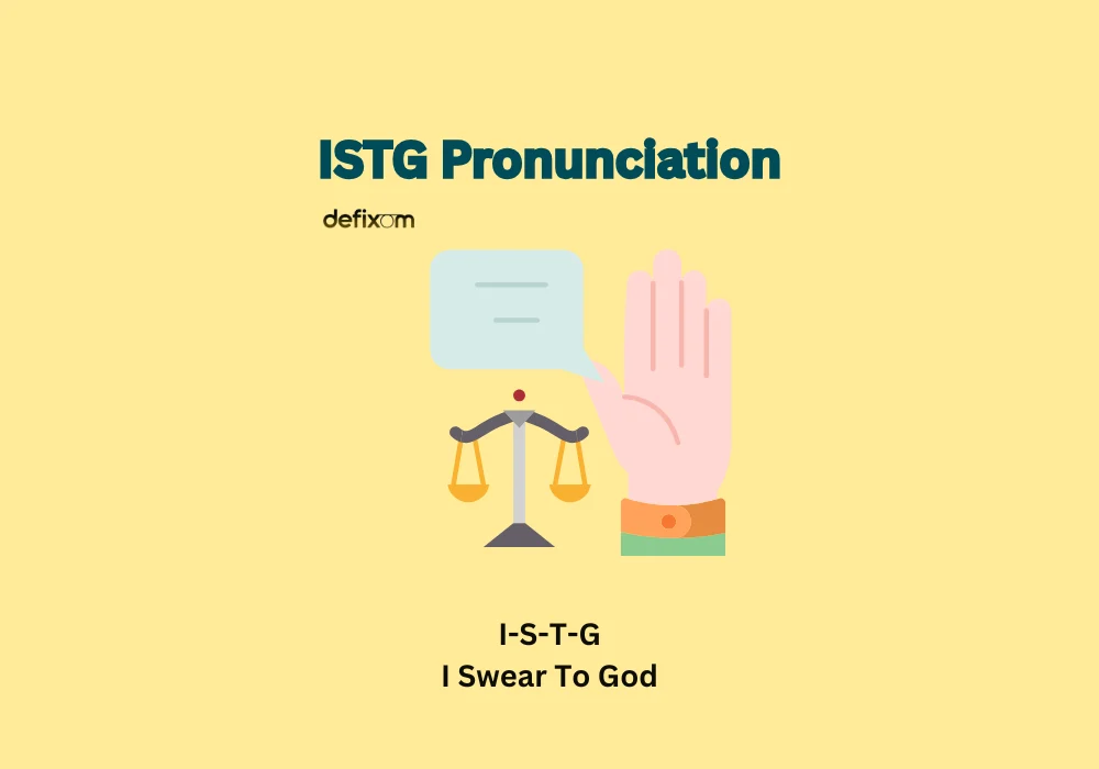 istg pronunciation