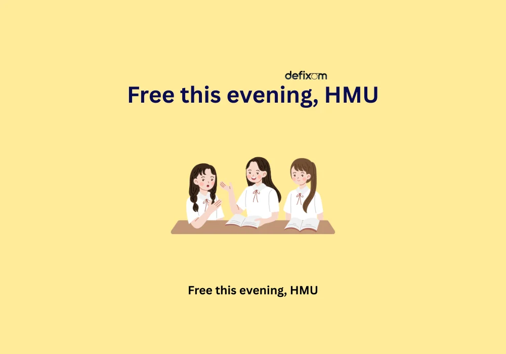 free this evening hmu