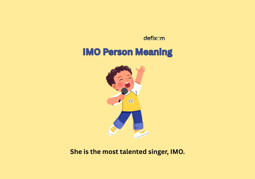imo person meaning