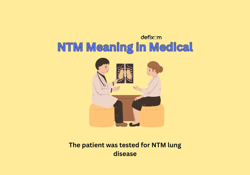ntm meaning in medical