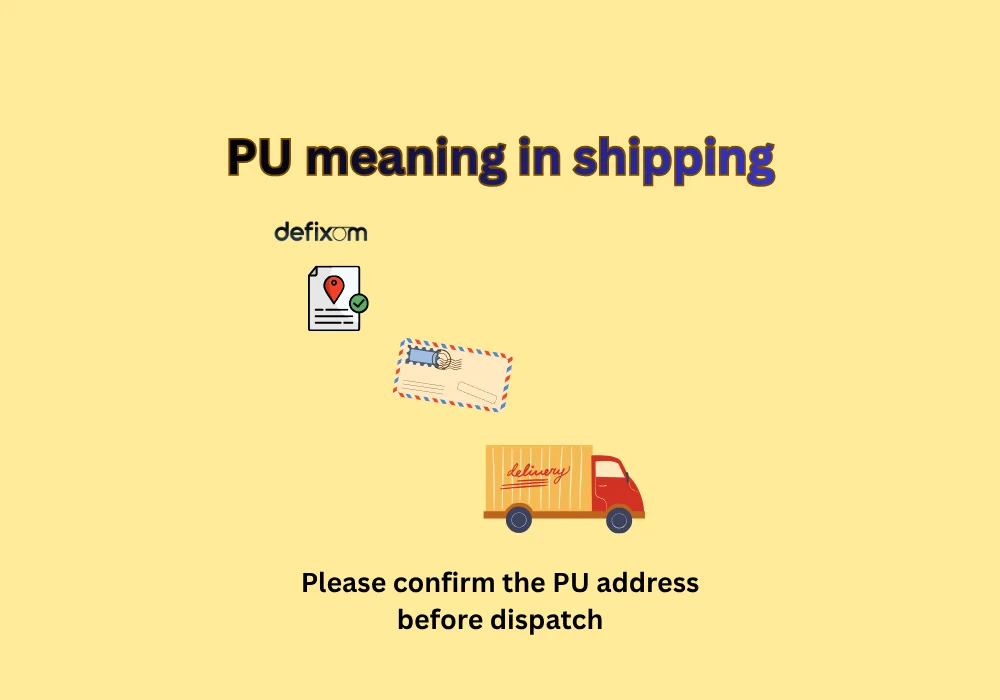 pu meaning in shipping