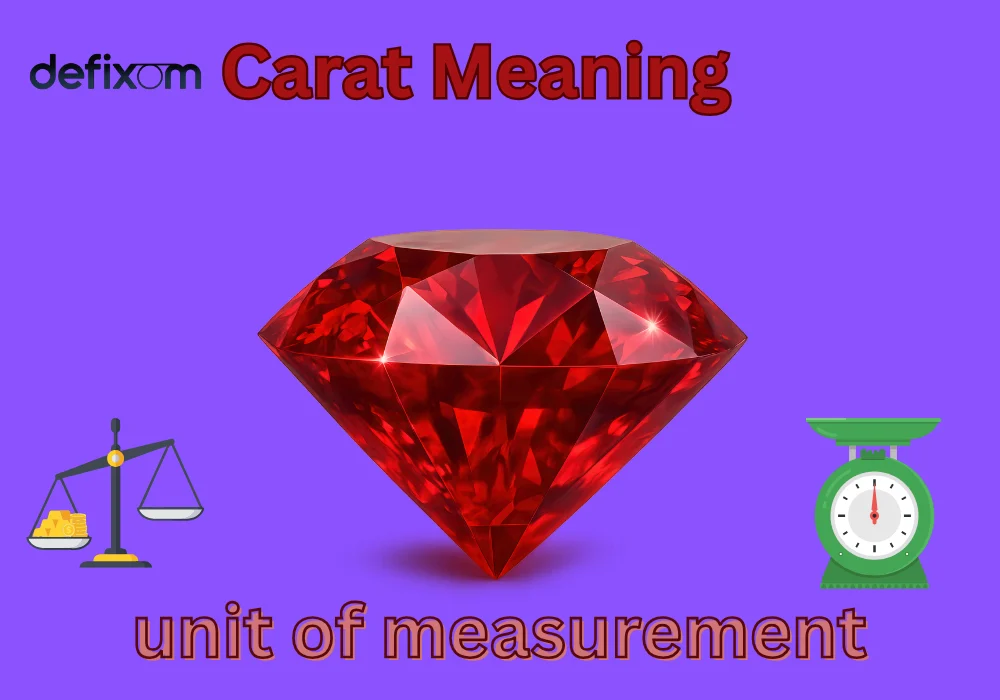 Carat Meaning