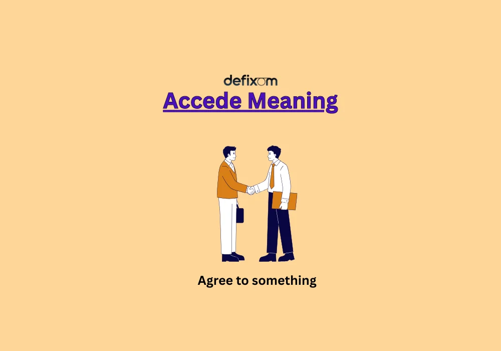 accede meaning