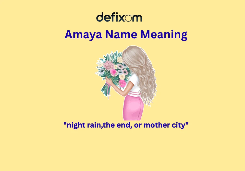 amaya name meaning