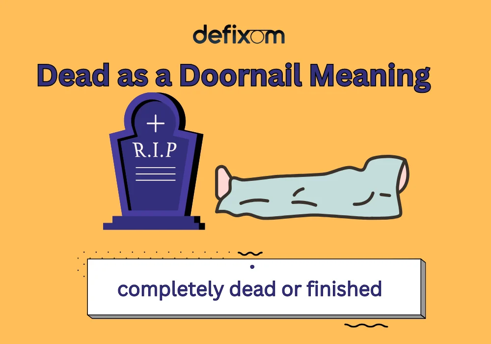 dead as a doornail meaning