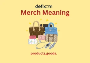 merch meaning