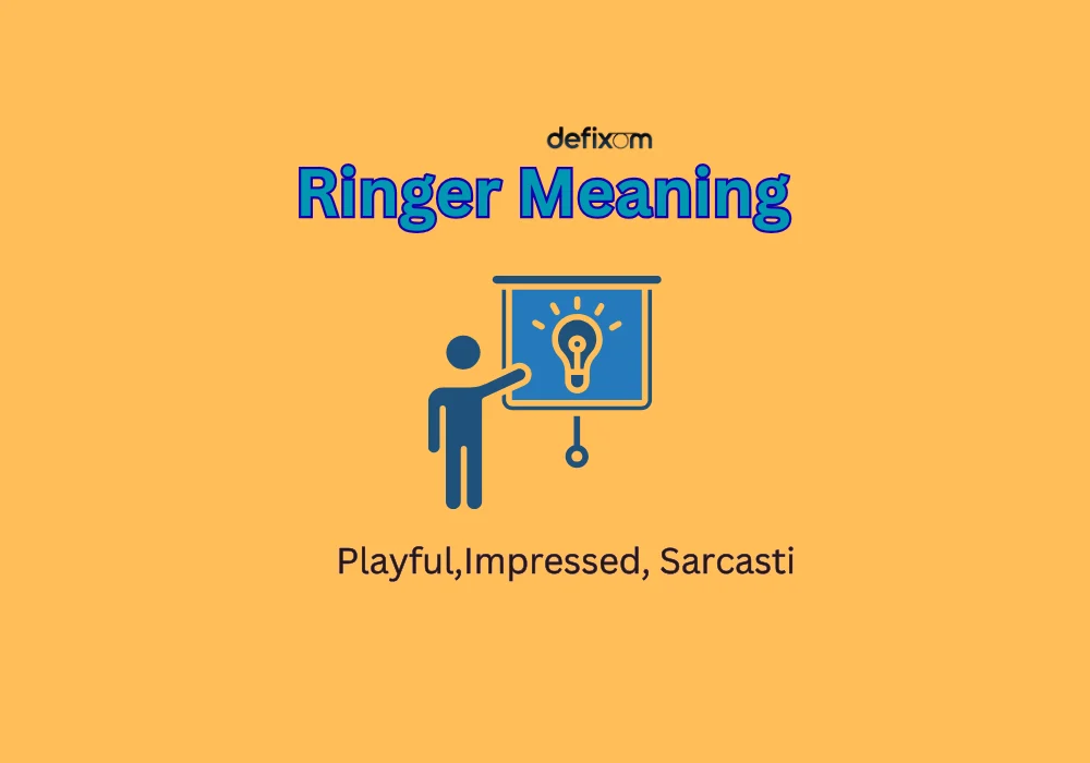 ringer meaning