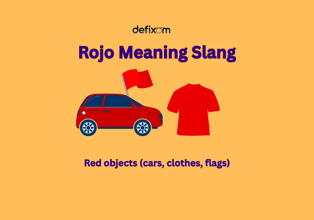 rojo meaning slang