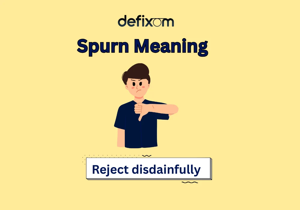 spurn meaning