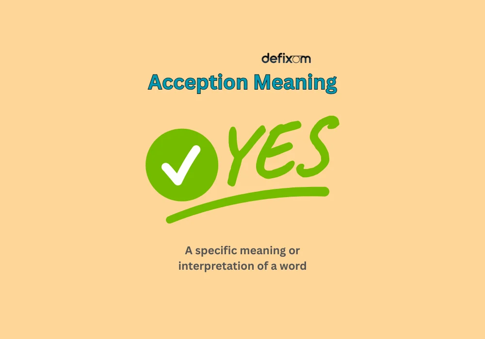 acception meaning