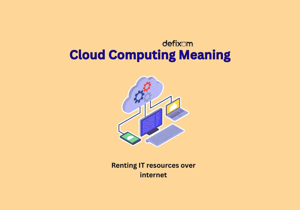 cloud computing meaning