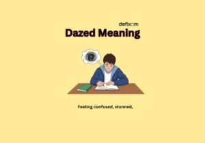 dazed meaning