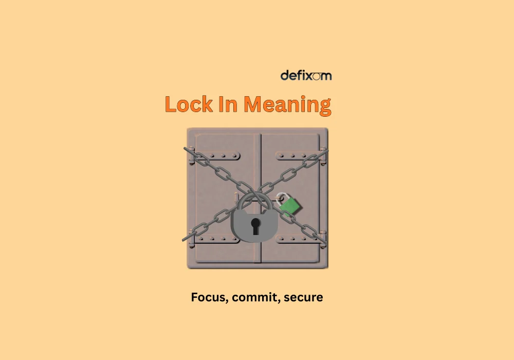 lock in meaning