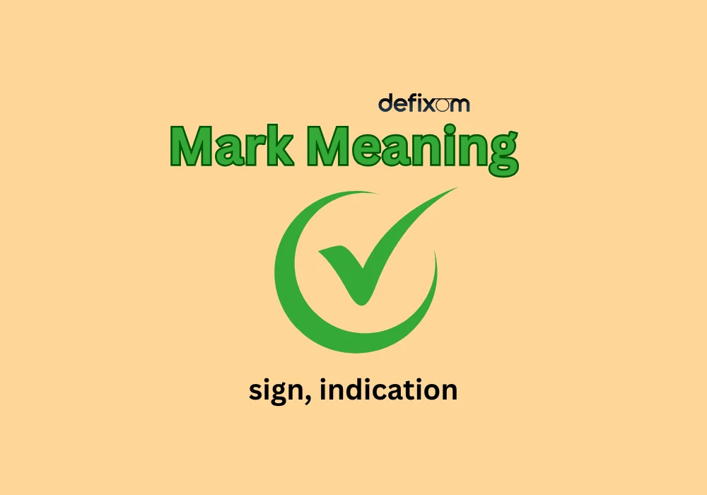 mark meaning