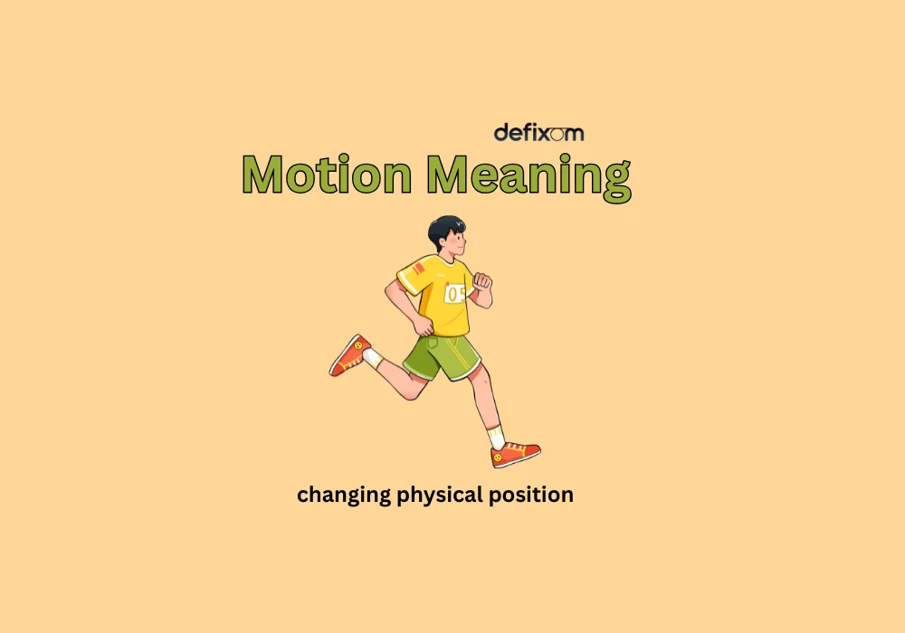 motion meaning
