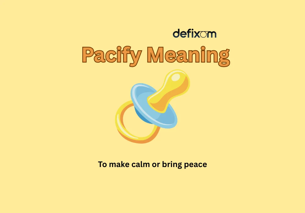 pacify meaning