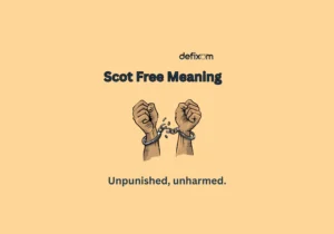 scot free meaning