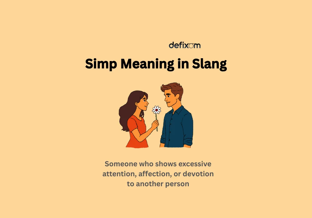 simp meaning in slang