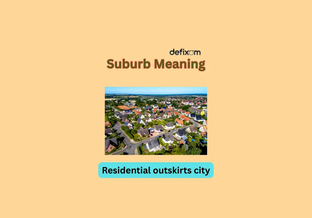 suburb meaning