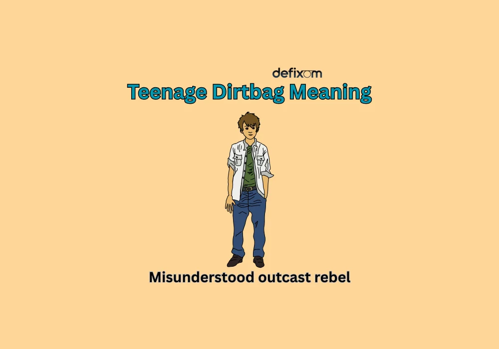 teenage dirtbag meaning