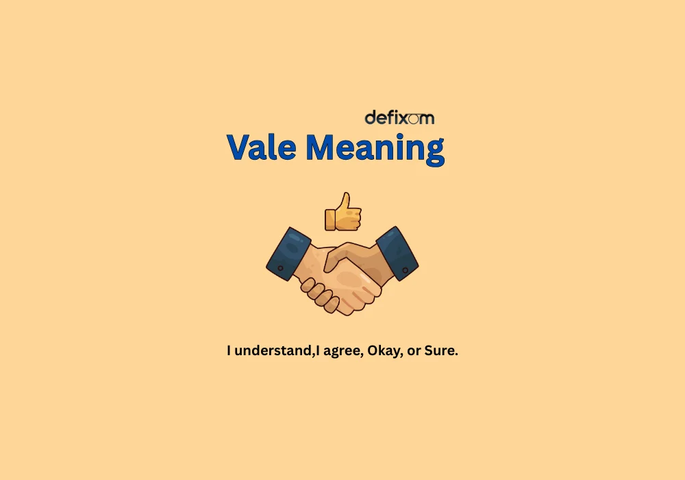 vale meaning