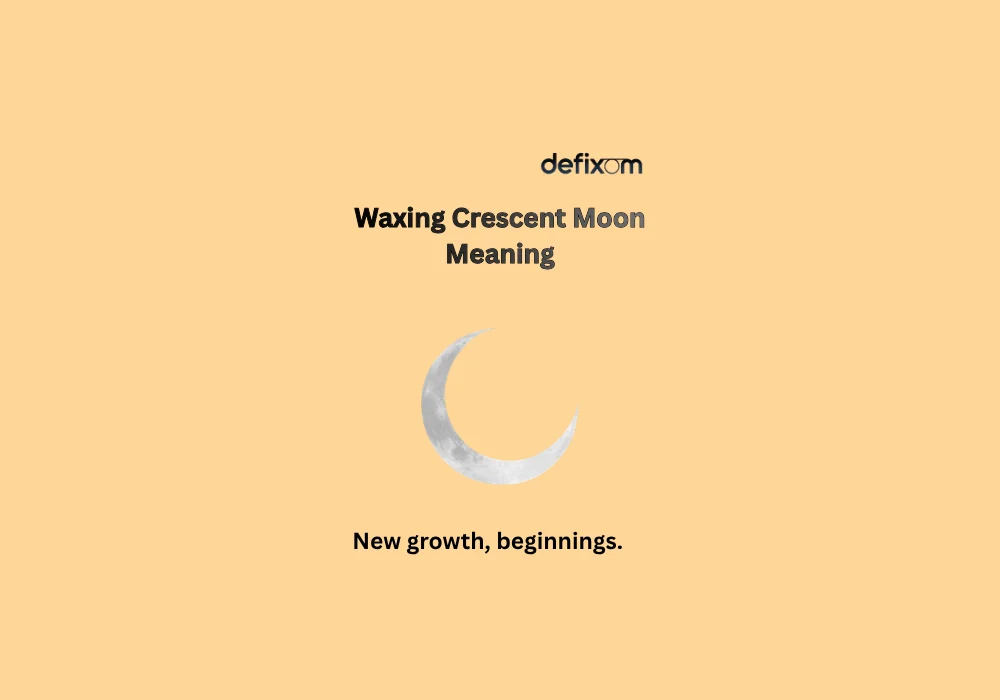 waxing crescent moon meaning