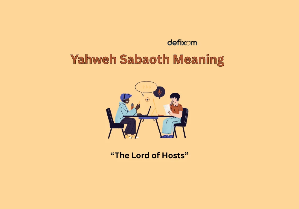 yahweh sabaoth meaning