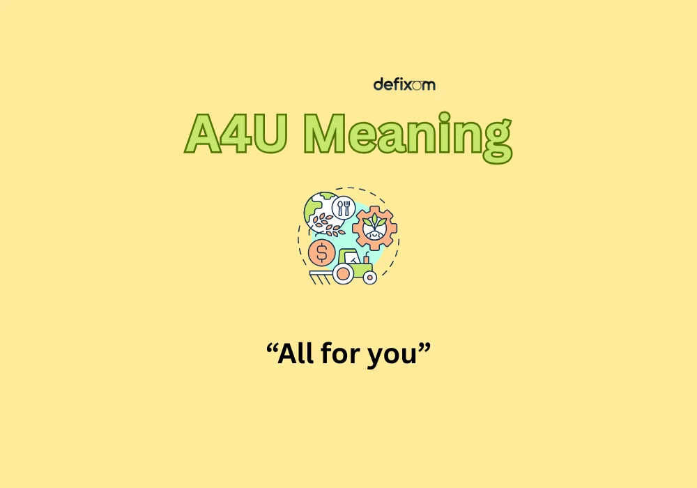 a4u meaning