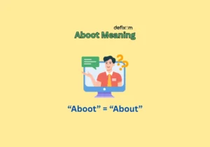 aboot meaning