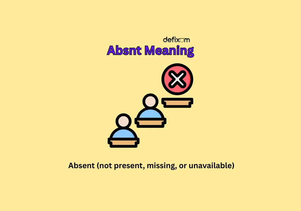absnt meaning