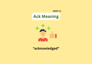 ack meaning