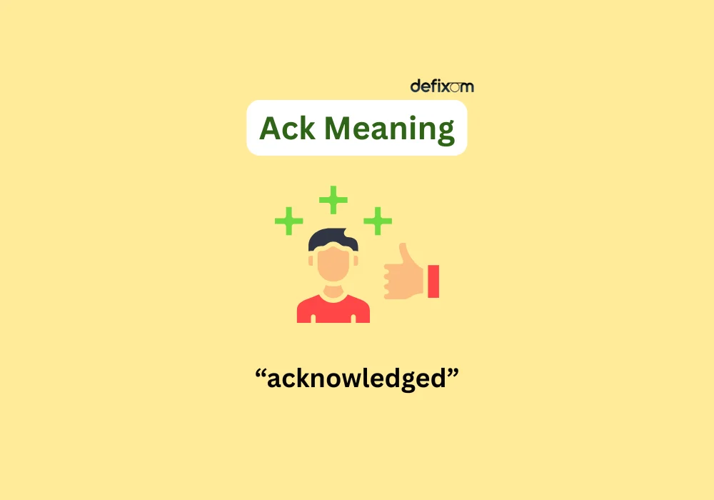 ack meaning