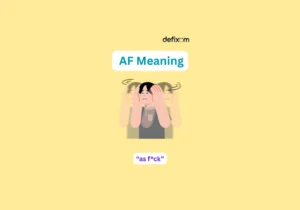 af meaning