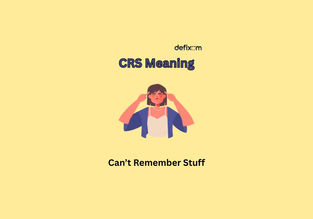 crs meaning
