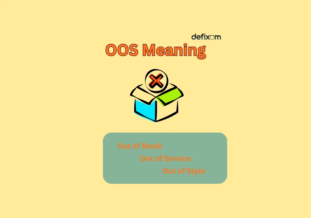 oos meaning