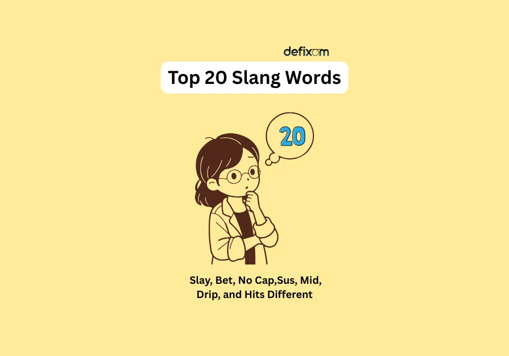 top 20 slang words