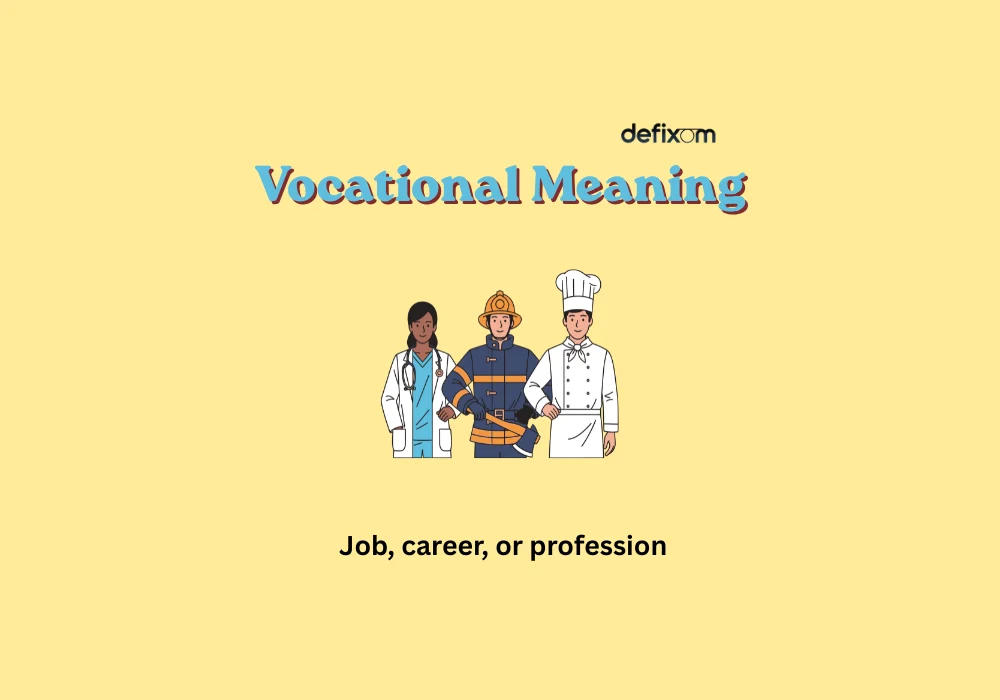vocational meaning