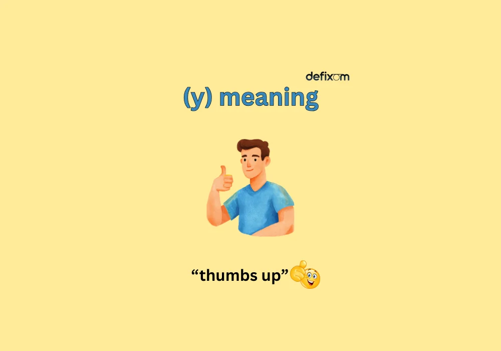 y meaning