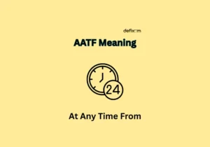 aatf meaning