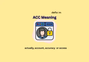 acc meaning