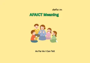 afaict meaning