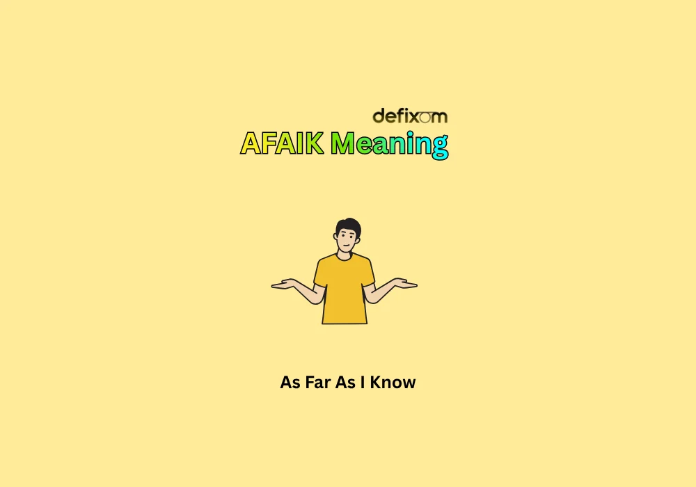 afaik meaning