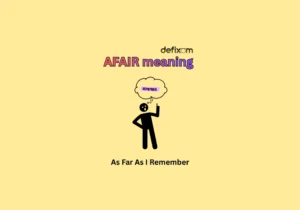 afair meaning