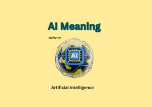 ai meaning